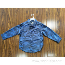 Children's Shirting 100% Cotton Long-sleeve Boys Shirts